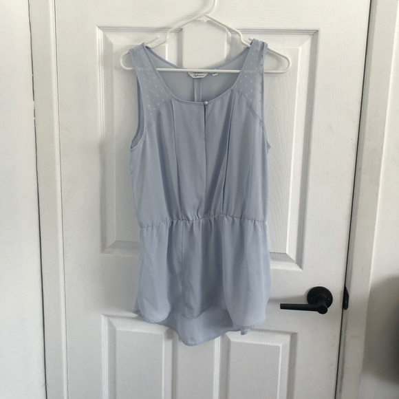 Medium Reitmans Blue Sleeveless Blouse - Picture 1 of 6